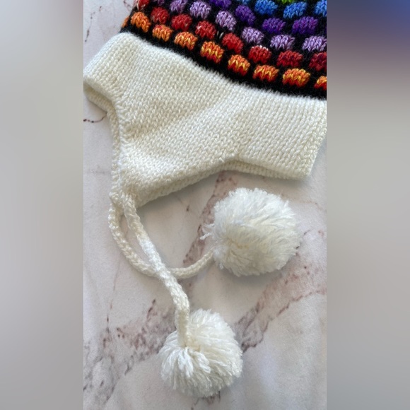 Adult Handmade knitted Hat from Alpaca wool - Picture 6 of 6